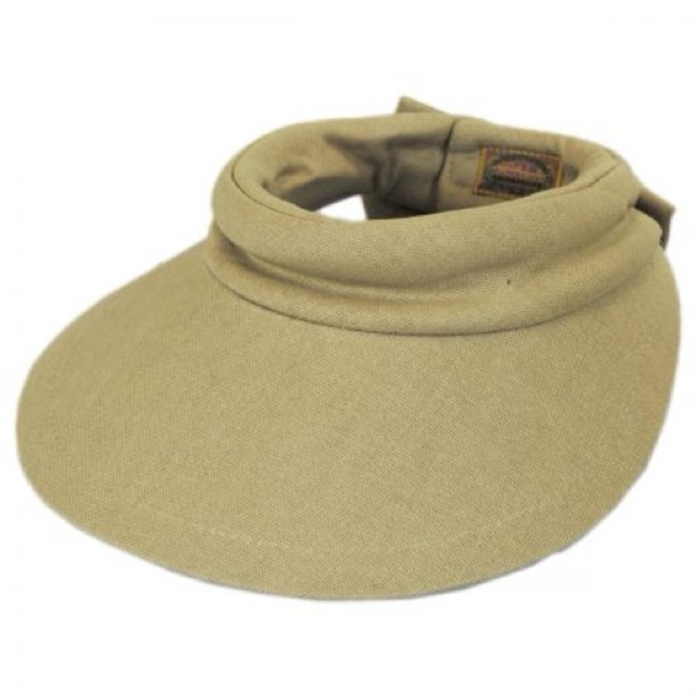 Scala Backbow Cotton Visor